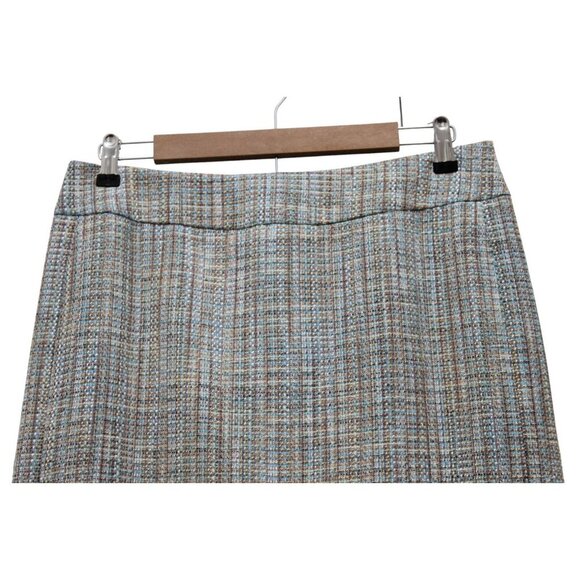 Pendleton Pencil Skirt Size 10 Petite Cotton Wool Tweed Preppy Business Casual - Picture 4 of 10